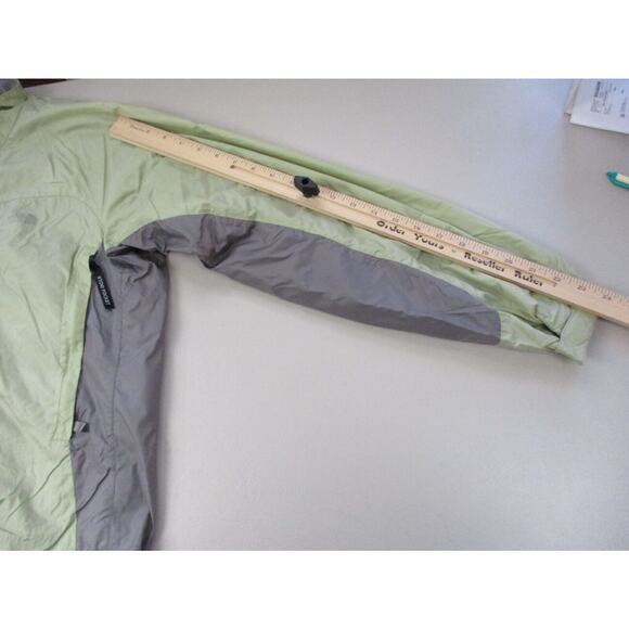 The North Face Jacket Women Large Green Stow Pocket Packable Lightweight Ripstop - Picture 16 of 16